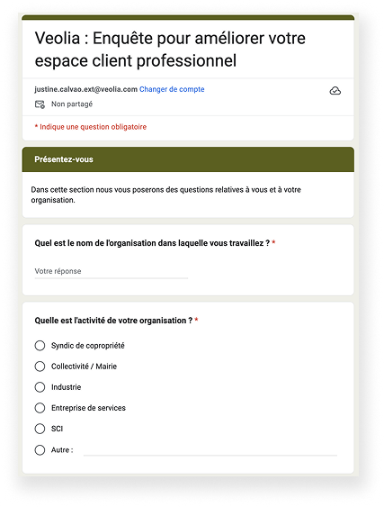 Questionnaire 1